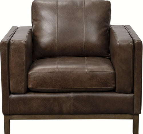 Pulaski Drake Leather Chair in Brown image
