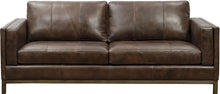 Load image into Gallery viewer, Pulaski Drake Leather Sofa in Brown image
