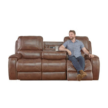 Load image into Gallery viewer, Pulaski Dual Recliner Sofa with Dropdown Charging Console
