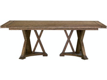 Load image into Gallery viewer, Pulaski Furniture Anthology Double Pedestal Dining Table in Medium Wood
