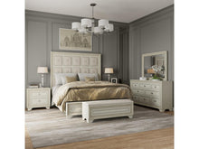 Load image into Gallery viewer, Pulaski Furniture Camila California King Upholstered Bed in Light Wood

