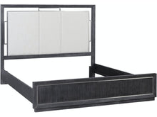 Load image into Gallery viewer, Pulaski Furniture Echo California King Panel Bed in Galaxy Black image
