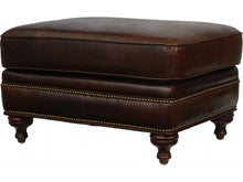 Load image into Gallery viewer, Pulaski Furniture Oliver Ottoman in Dark Wood image

