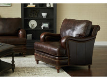 Load image into Gallery viewer, Pulaski Furniture Oliver Stationary Chair in Dark Wood
