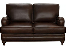 Load image into Gallery viewer, Pulaski Furniture Oliver Stationary Loveseat in Dark Wood
