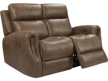 Load image into Gallery viewer, Pulaski Furniture Riley Power Recline with Power Headrest Loveseat in Antique Gold

