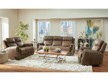 Load image into Gallery viewer, Pulaski Furniture Riley Power Recline with Power Headrest Sofa in Antique Gold
