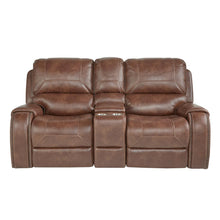 Load image into Gallery viewer, Pulaski Glider Recliner Loveseat with Storage and Charging Station image

