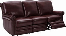 Load image into Gallery viewer, Pulaski Grant Leather Power Reclining Sofa in Oxblood
