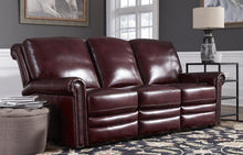Load image into Gallery viewer, Pulaski Grant Leather Power Reclining Sofa in Oxblood
