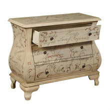 Load image into Gallery viewer, Pulaski Hand Painted Words Bombay Chest
