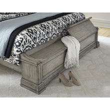 Load image into Gallery viewer, Pulaski Madison Ridge California King Panel Bed with Blanket Chest Footboard in Heritage Taupe������P091-BR-K6
