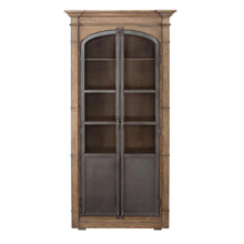 Load image into Gallery viewer, Pulaski Metal Door Light Oak Display Cabinet image
