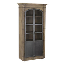 Load image into Gallery viewer, Pulaski Metal Door Light Oak Display Cabinet
