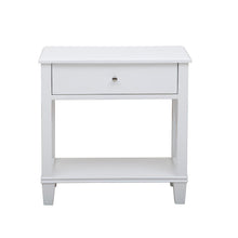 Load image into Gallery viewer, Pulaski Open &#39;X&#39; Leg Side Table in White image
