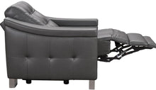 Load image into Gallery viewer, Pulaski Parker Leather Recliner in Supple Gray
