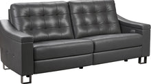 Load image into Gallery viewer, Pulaski Parker Leather Reclining Sofa in Supple Gray image
