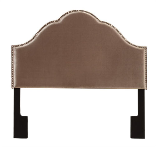 Pulaski Queen Glam Upholstered Headboard in Velvet Chrome image