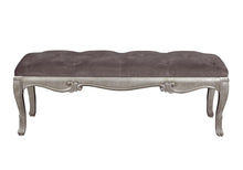 Load image into Gallery viewer, Pulaski Rhianna Bed Bench in Silver Patina image
