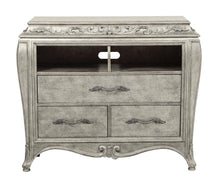 Load image into Gallery viewer, Pulaski Rhianna Media Chest in Silver Patina image
