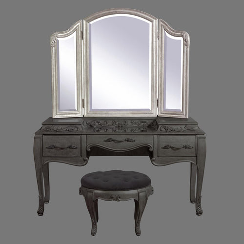 Pulaski Rhianna Vanity Mirror in Silver Patina image