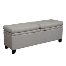 Load image into Gallery viewer, Pulaski Storage Upholstered Bed Bench - Trespass Marmor
