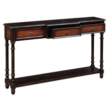 Load image into Gallery viewer, Pulaski Two Tone Rub-Through Console Table
