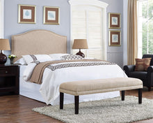 Load image into Gallery viewer, Pulaski Upholstered Bed Bench with Nailhead Trim

