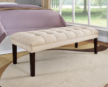 Load image into Gallery viewer, Pulaski Upholstered Panel Tufted Bed Bench
