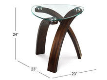 Load image into Gallery viewer, Allure Oval End Table
