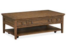 Load image into Gallery viewer, Bay Creek Rectangular Cocktail Table W/Casters
