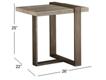 Load image into Gallery viewer, Wiltshire Rectangular End Table
