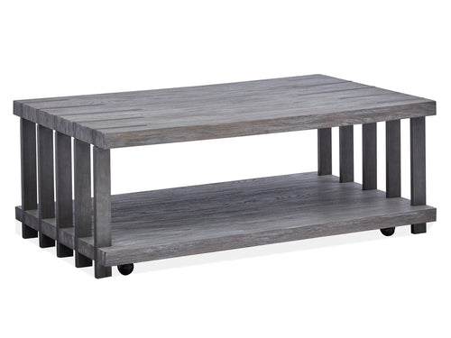 Eldridge Rectangular Cocktail Table W/Casters image