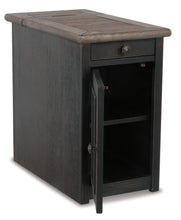 Load image into Gallery viewer, Tyler Creek Chairside End Table with USB Ports &amp; Outlets
