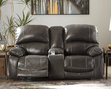 Load image into Gallery viewer, Hallstrung Power Reclining Loveseat with Console
