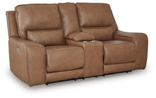 Load image into Gallery viewer, DeepWakes Power Reclining Loveseat with Console
