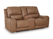 Load image into Gallery viewer, DeepWakes Power Reclining Loveseat with Console
