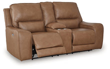 Load image into Gallery viewer, DeepWakes Power Reclining Loveseat with Console
