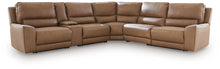 Load image into Gallery viewer, DeepWakes Reclining Sectional with Storage Console
