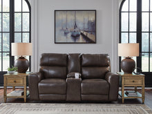Load image into Gallery viewer, Crossplex Power Reclining Loveseat with Console
