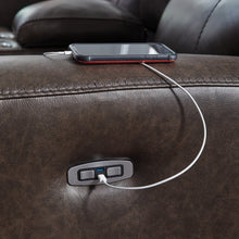 Load image into Gallery viewer, Crossplex Power Reclining Loveseat with Console
