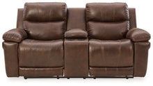 Load image into Gallery viewer, Edmar Power Reclining Loveseat with Console image

