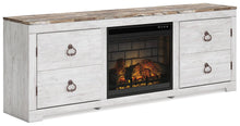 Load image into Gallery viewer, Willowton 72&quot; TV Stand with Electric Fireplace image
