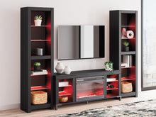 Load image into Gallery viewer, Cayberry Entertainment Center with Electric Fireplace
