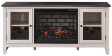 Load image into Gallery viewer, Dorrinson 60&quot; TV Stand with Electric Fireplace image
