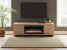Load image into Gallery viewer, Cayboni 71&quot; TV Stand with Electric Fireplace
