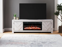Load image into Gallery viewer, Cayboni 71&quot; TV Stand with Electric Fireplace
