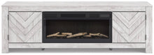 Load image into Gallery viewer, Cayboni 71&quot; TV Stand with Electric Fireplace
