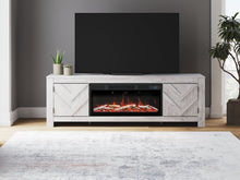 Load image into Gallery viewer, Cayboni 71&quot; TV Stand with Electric Fireplace
