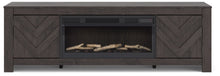 Load image into Gallery viewer, Cayboni 71&quot; TV Stand with Electric Fireplace
